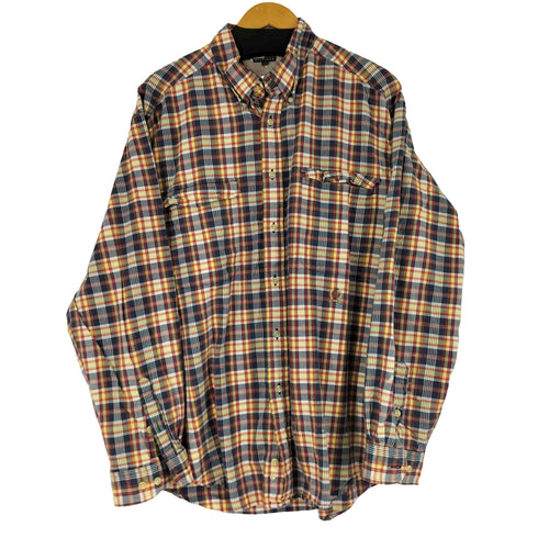 トミーヒルフィガー TOMMY HILFIGER チェック L/S BDシャツ メンズ import:XL
